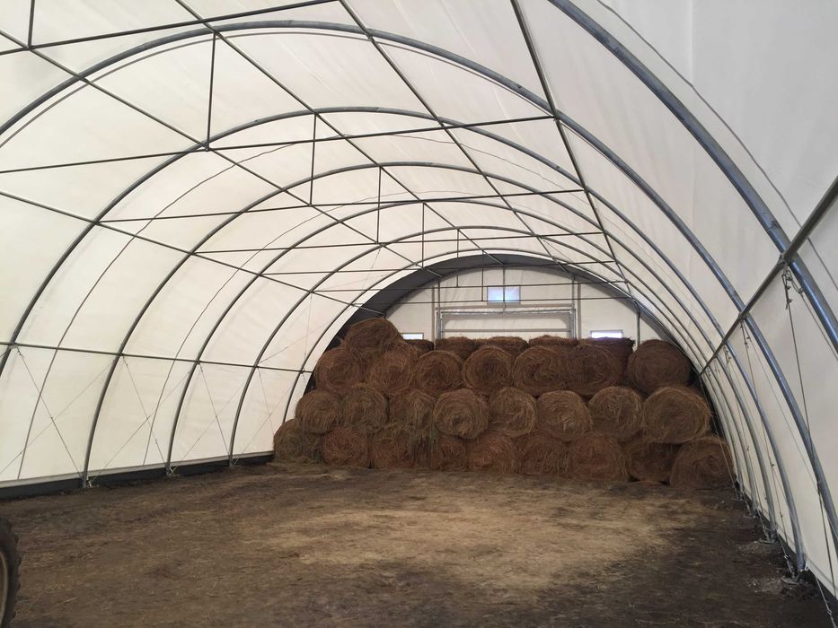 Cort pentru agricultura,depozitare baloti,fan