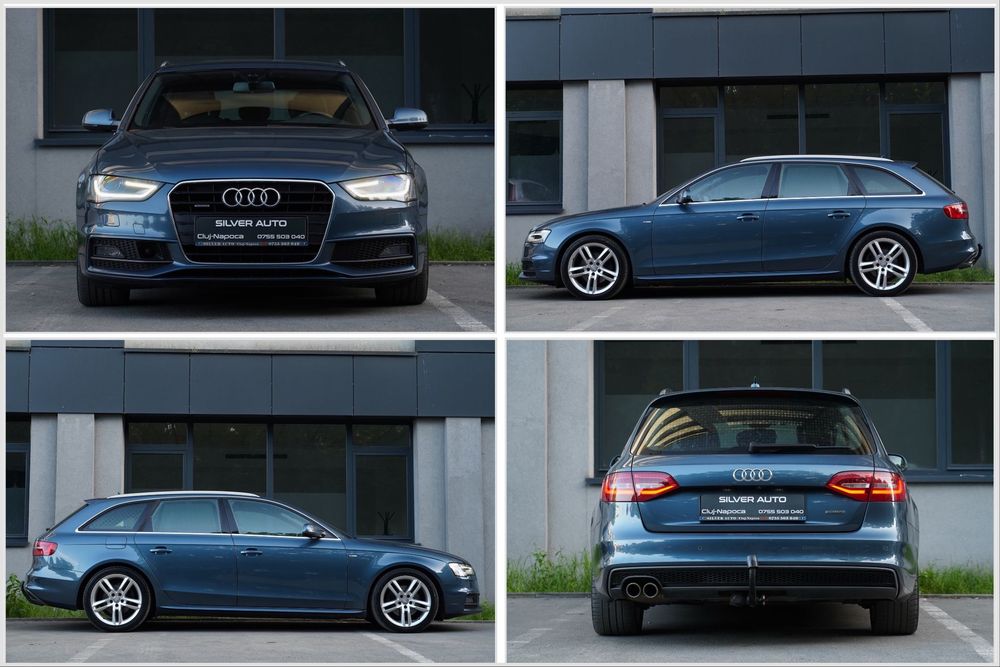 Audi A4 Avant Sline Quattro 190 CP ULTRA Line Automat Led Garanție Rate