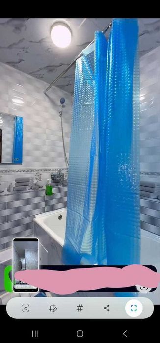 3 хоналик килинган квартира 1 кават 6 микр