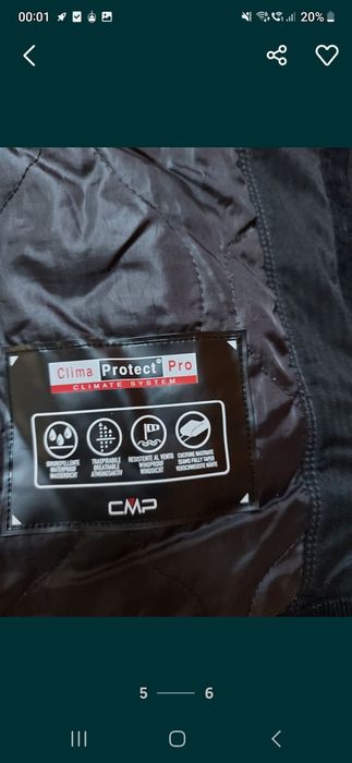 Geaca/parka de la Campagnolo S/M