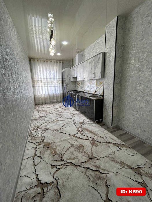 K590 Fayzobod 87m2 3x xonali zamonaviy kvartira sotiladi