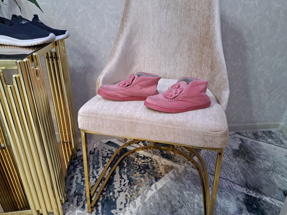 Домашние тёплые тапочки