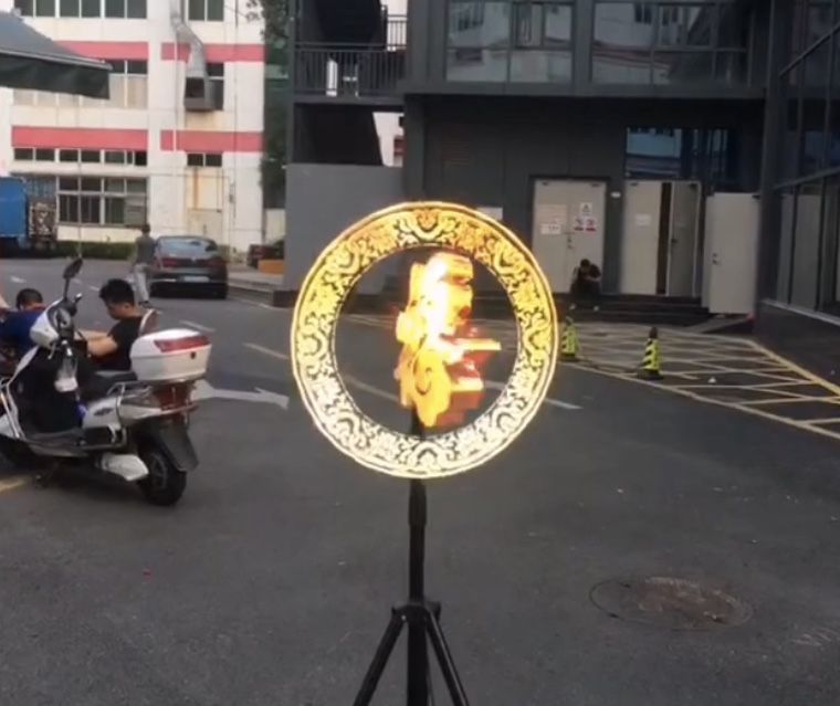 Голограмма вентилятор 70см