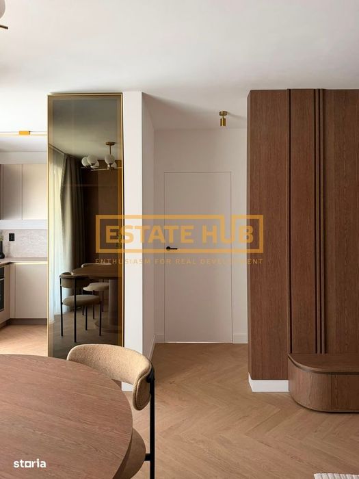 Apartament cu 3 camere, amenajare elegantă și terasă | The Nest