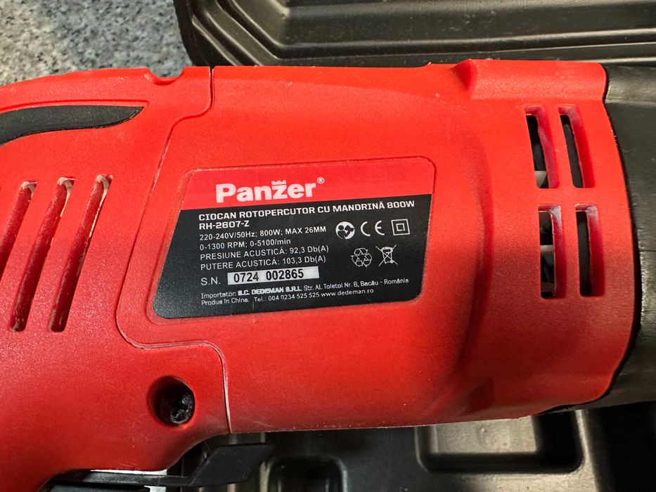 Hope Amanet P10/Ciocan rotopercutor Panzer RH-2607Z