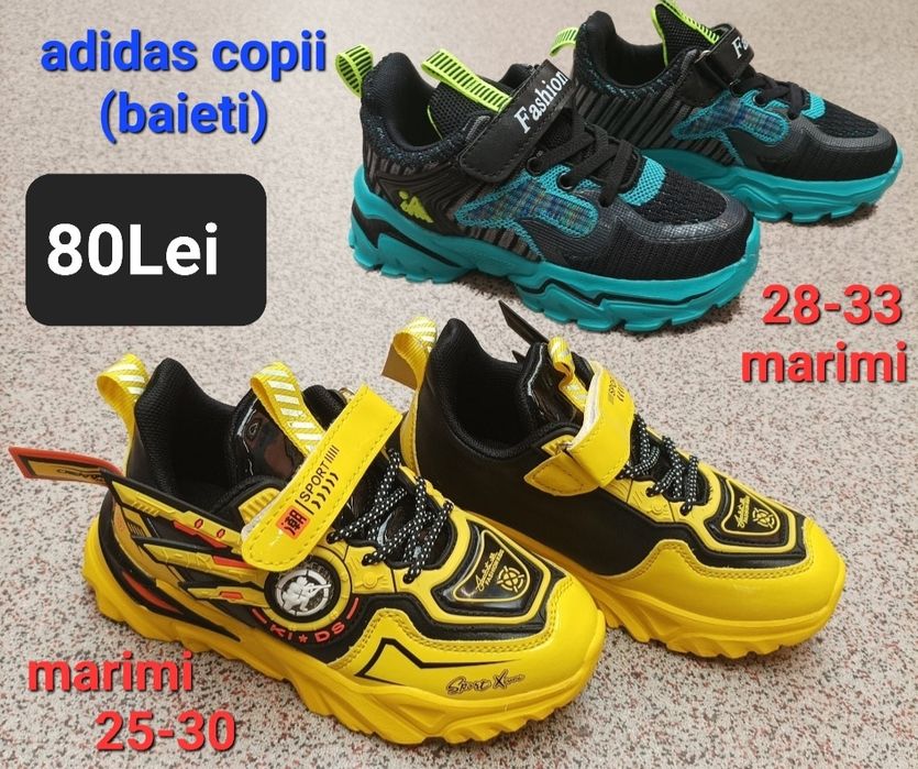 Livrare GRATUITA pana pe 24.12.2023   80lei perechea,Adidas băieți gal