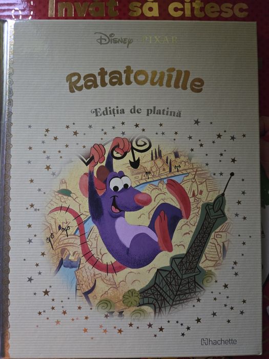 Carti Montessori Stiinte + Ratatouille si joc "Invat sa citesc ceasul