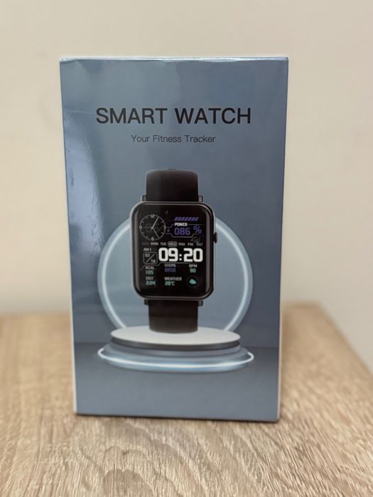 Смарт часовник - черен