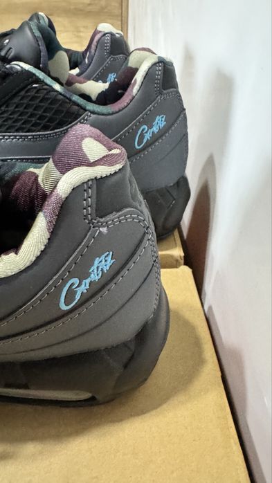 НОВО!!!Сиво-сини Nike air max 95 corteiz aegean storm