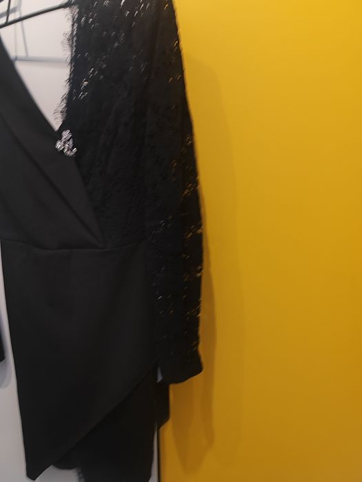 Чисто нова Черна елегантна рокля