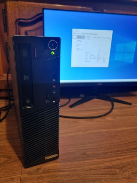 Desktop PC SFF Slim Lenovo ThinkCentre M73 , i3  4160 3.6 ghz , 8 gb RAM , HDD 500 gb 7200 rpm , Windows 10 activat