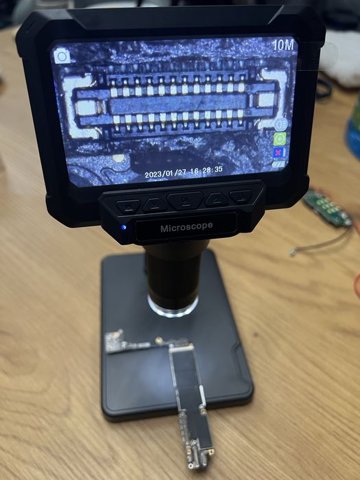 Microscop Digital 10MPX,1080P, marire 10x-1600x, 4.3 inch, NOU