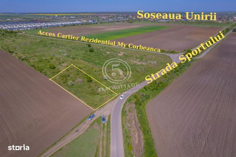 Corbeanca Strada Sportului -Acces direct catre viitoarea Autostrada de