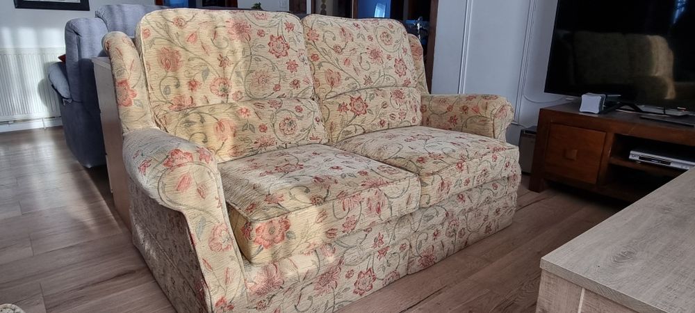 Set 2 canapele stil clasic- una extensibila