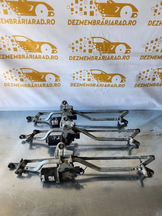 Ansamblu Motoras Stergatoare Stergator Vw Transporter T5 Volan Stanga Europa - Dezmembrari Arad
