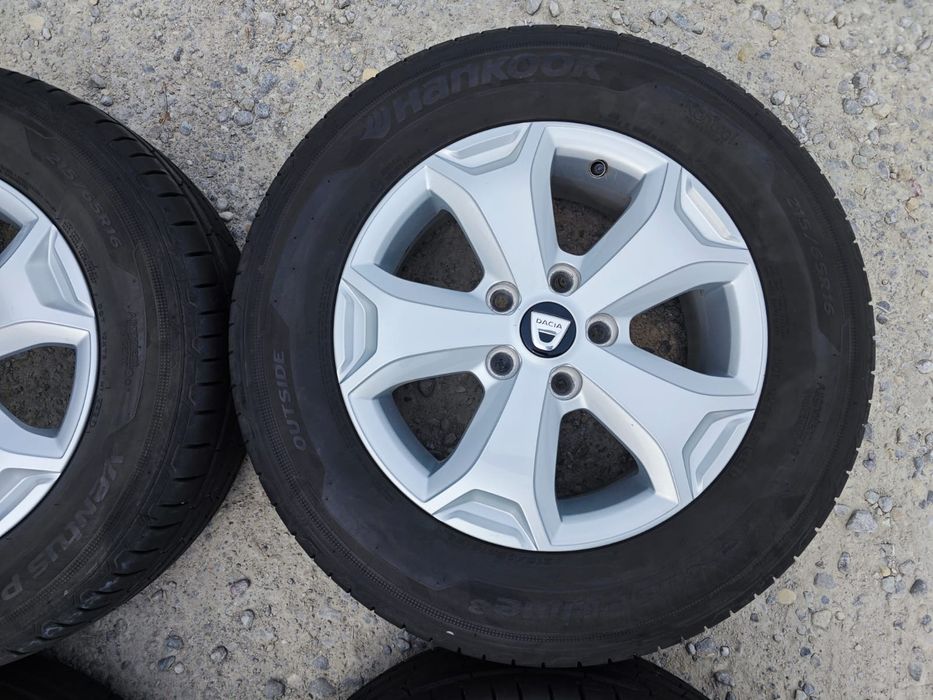 4x Jante Originale din Aluminiu de Dacia Duster pe 16"