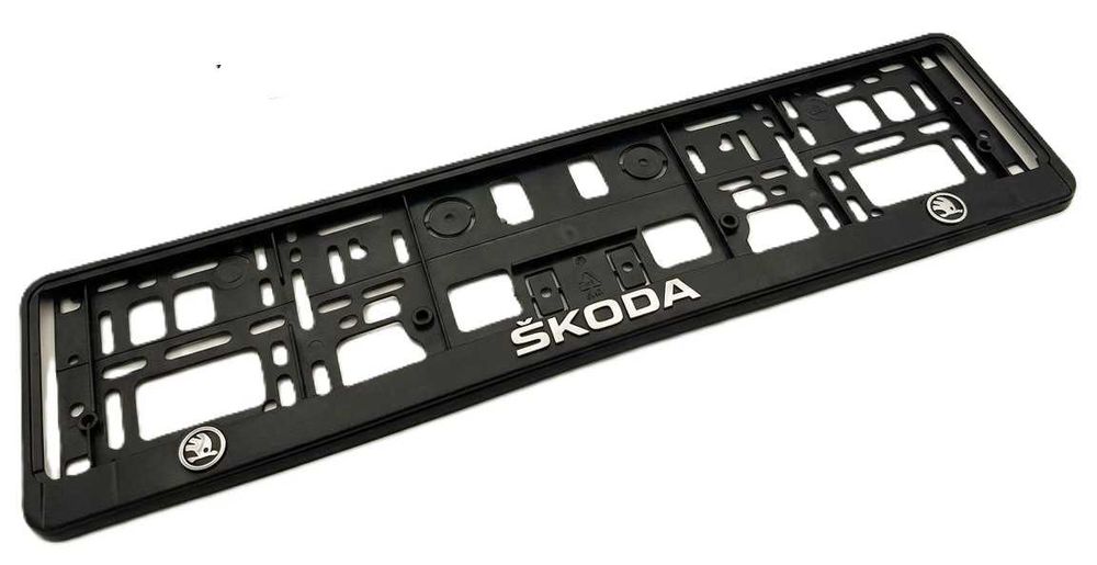 Рамки за регистрационен номер Skoda / Skoda VRS / Simply Cleaver