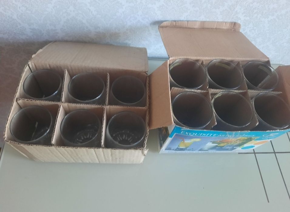 Новые стаканы 2 набора