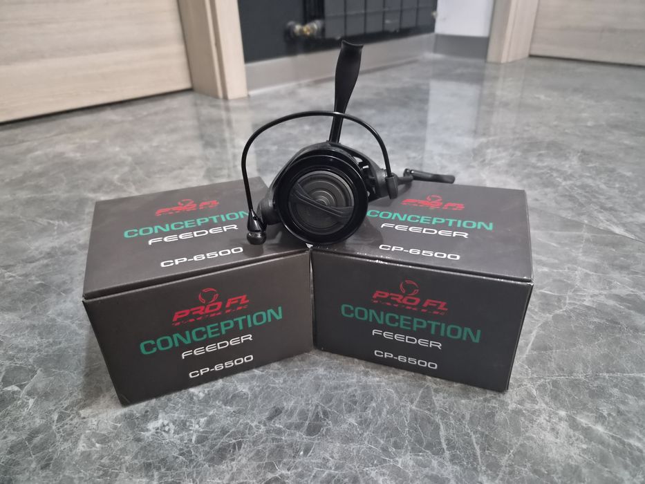 SET 2 Mulinete  Feeder PRO FL Conception  CP6500
