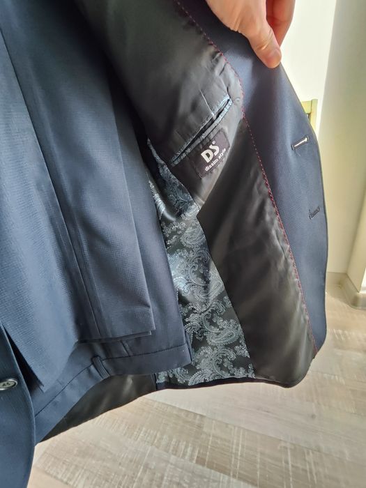 Costum de lână subțire , M