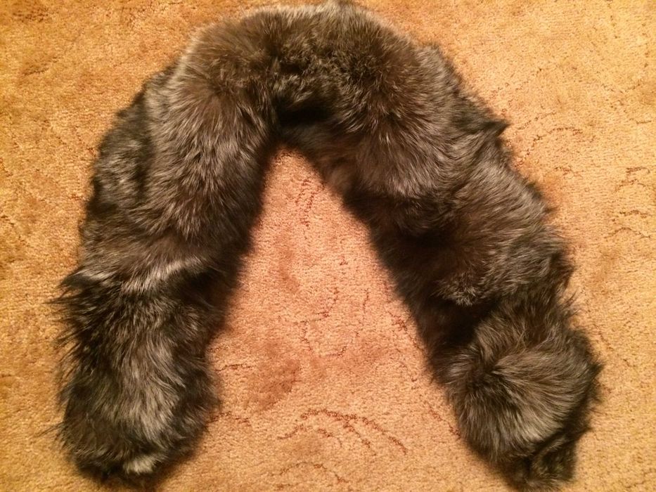 Воротник из чернобурки