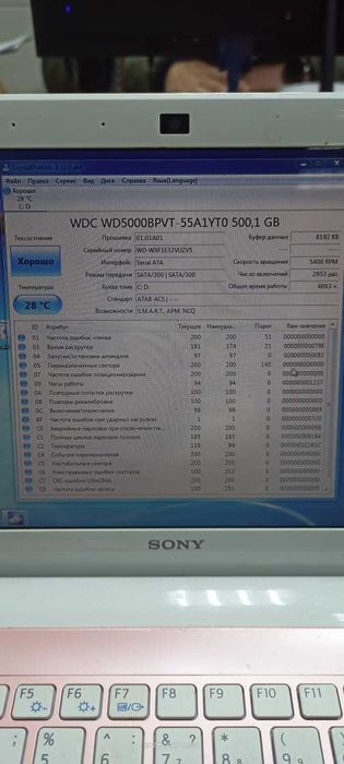 Ноутбук Sony Vaio