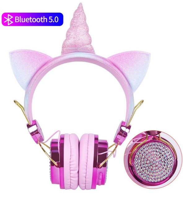 Мультяшные детские наушники