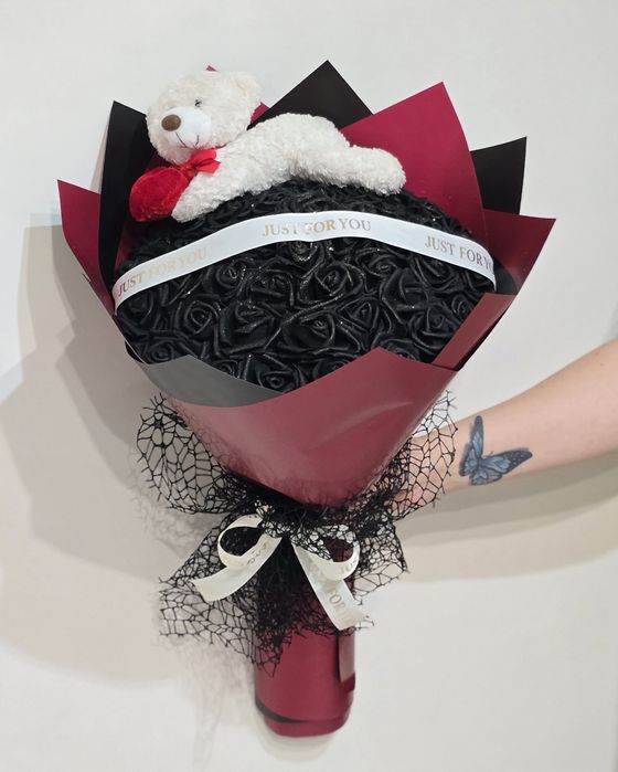 Вечен букет от рози