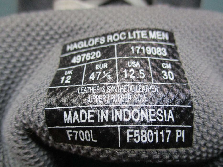 Pantofi Haglöfs Roc Lite Men, 47⅓, rulați