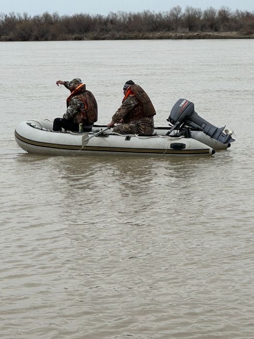 Лодка с движком!