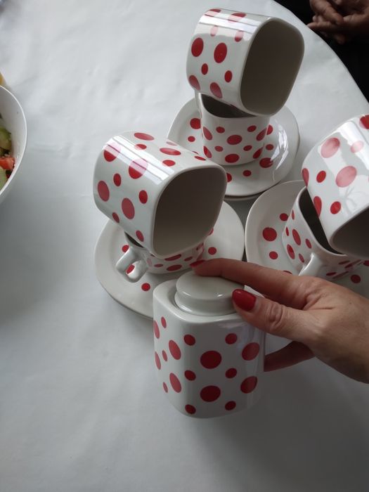 Сервиз за кафе фин порцелан