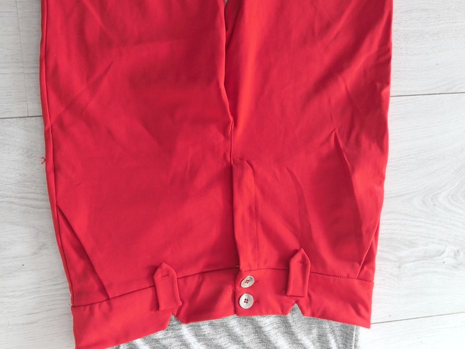 стилен червен панталон Lucy XL 30лв