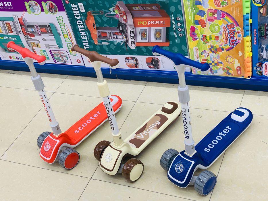 Samokat Самокат Bolalar samokati skuter Детский машина Tolokar Игрушки