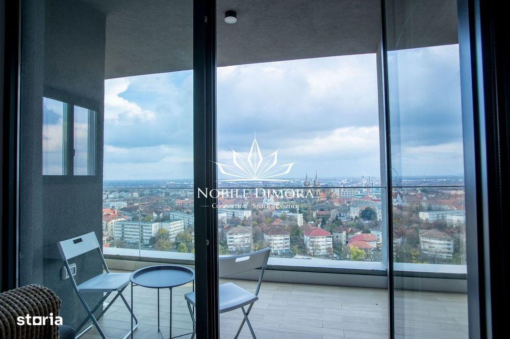 ISHO - Apartament pet friendly cu 2 camere, vedere panoramica Et.18