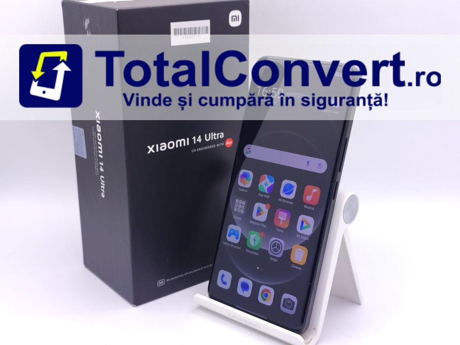 Xiaomi 14 Ultra 512GB Ultra Black 16GB, Garantie 24 luni | #D90421