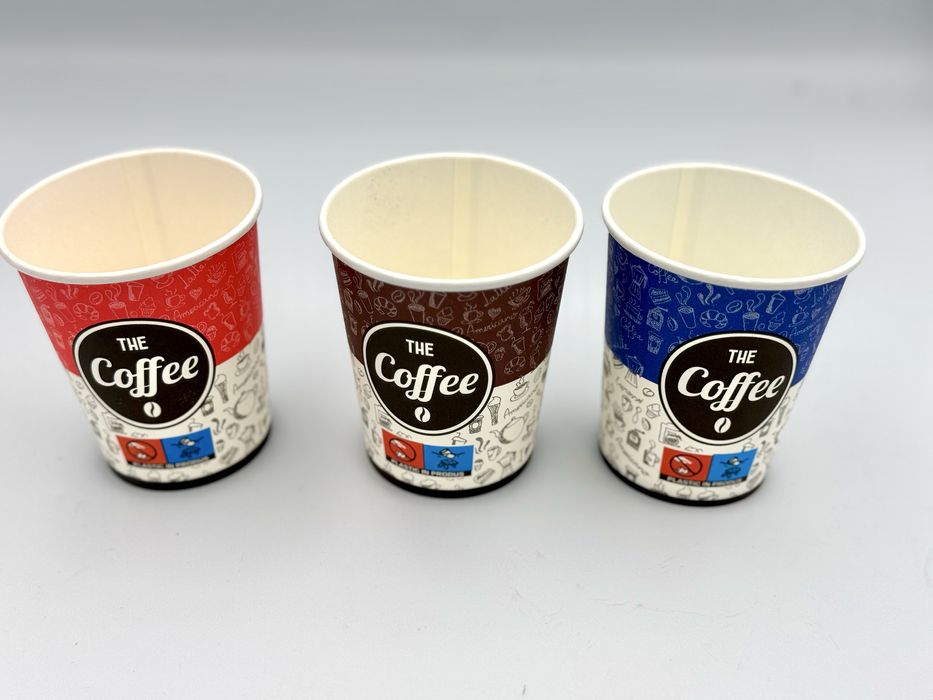 Pahare din carton automate 180ml 6oz