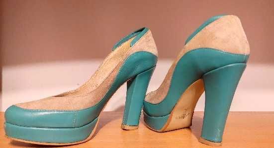 PANTOFI Piele intoarsa / piele - Aliss