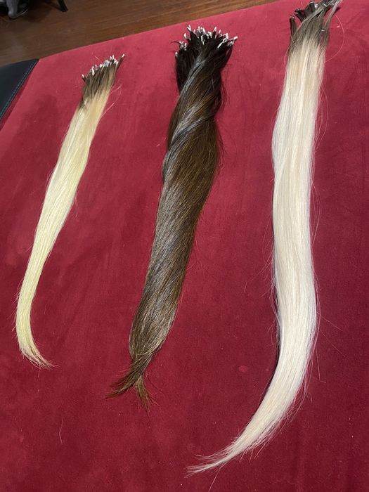 Екстеншъни-кератинови кичури