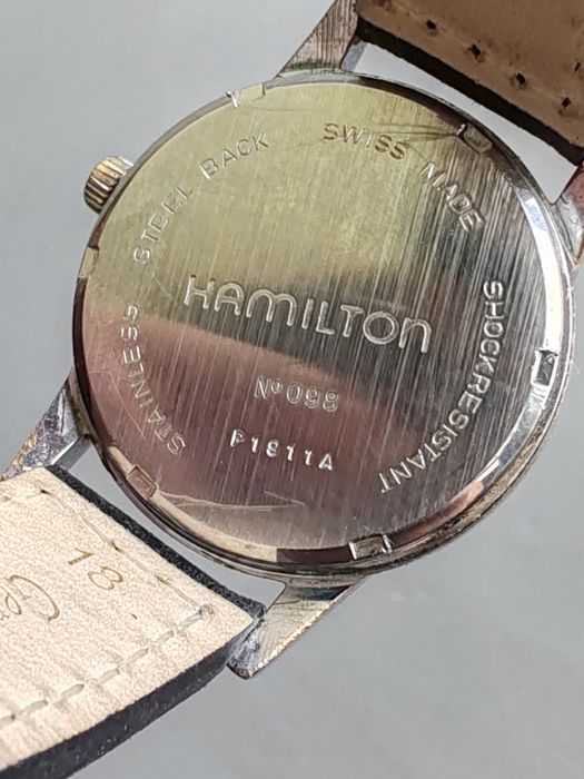 Ceas Hamilton 24H Int Manuala 34 mm Rar!