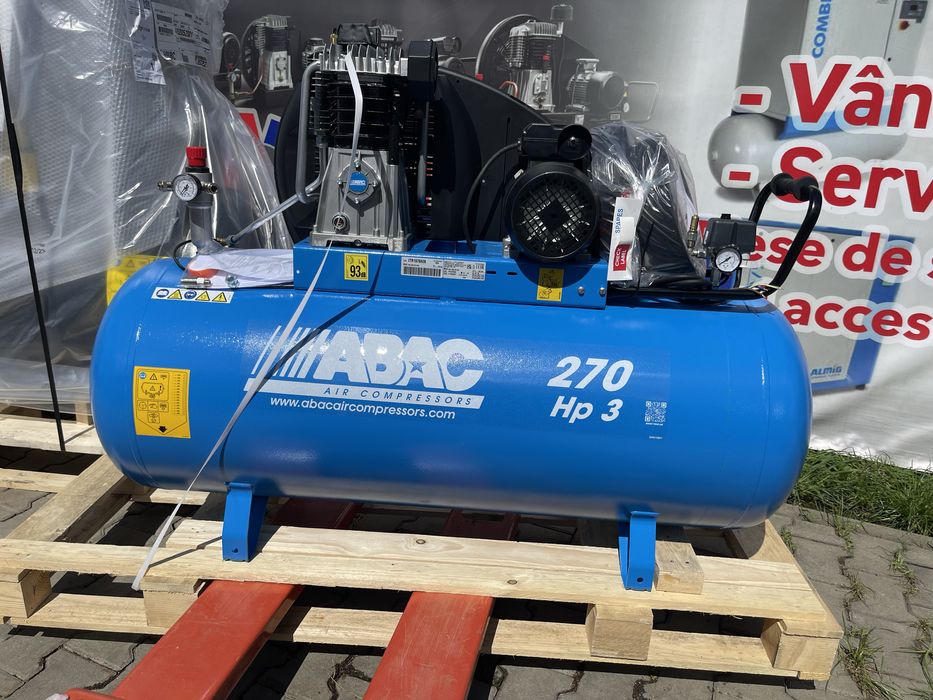 Compresor Profesional cu pistoane Debit 444l:min/230v/11BAR/270l/A49B