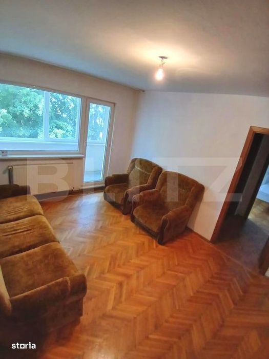 Apartament cu 2 camere de 50mp, semidecomandat, in zona linistita