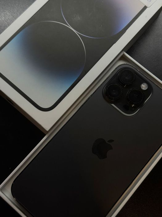 Iphone 14 pro max, 256гб, 100% акб, Kaspi 0-0-24