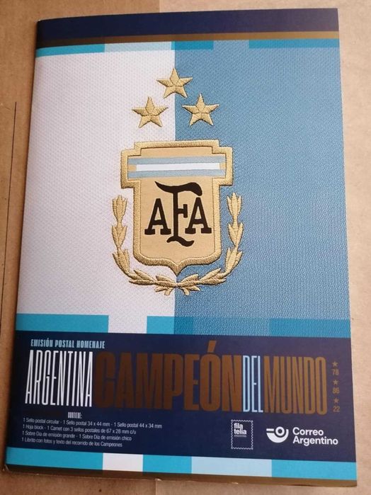 Pachet filatelic AFA (Correo Argentino)