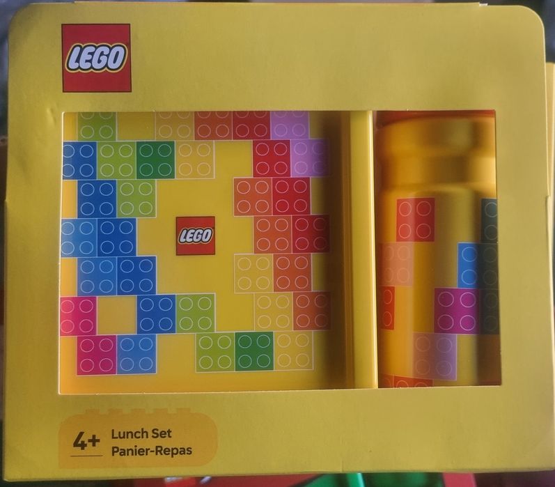 Комплект бутилка и кутия за храна Lego - Ninjago Lunch , червен