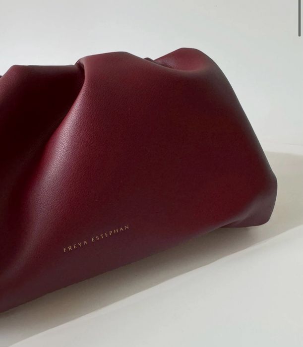 Bottega Venta чанта бургунди