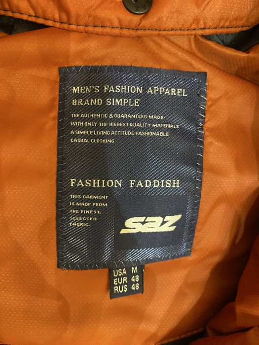 Пухен елек оранжев