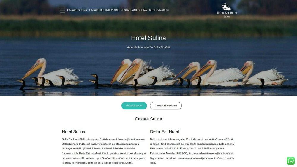 Creare Site & Web Design Hotel/Pensiune + Promovare – Rezervări Directe, Zero Comisioane