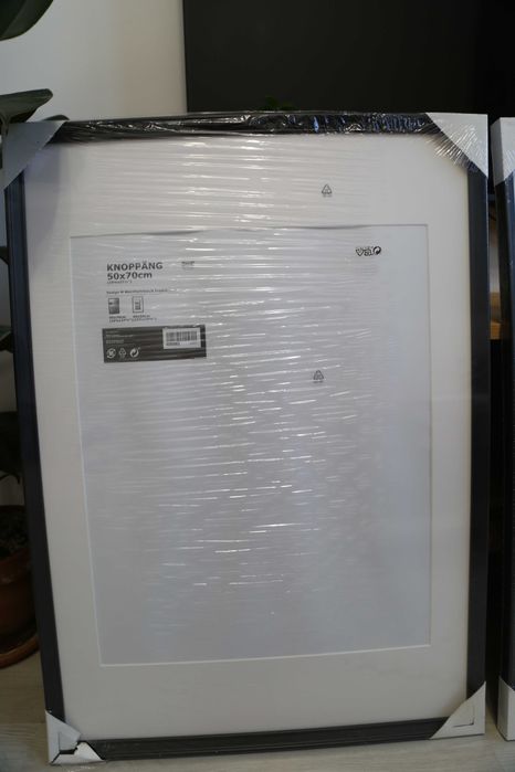 KNOPPANG Ramă foto, negru