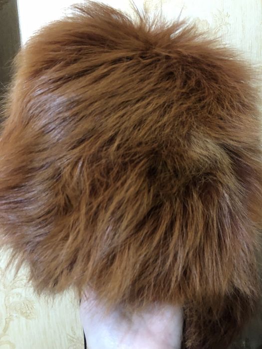 Шапка ушанка очень эффектная