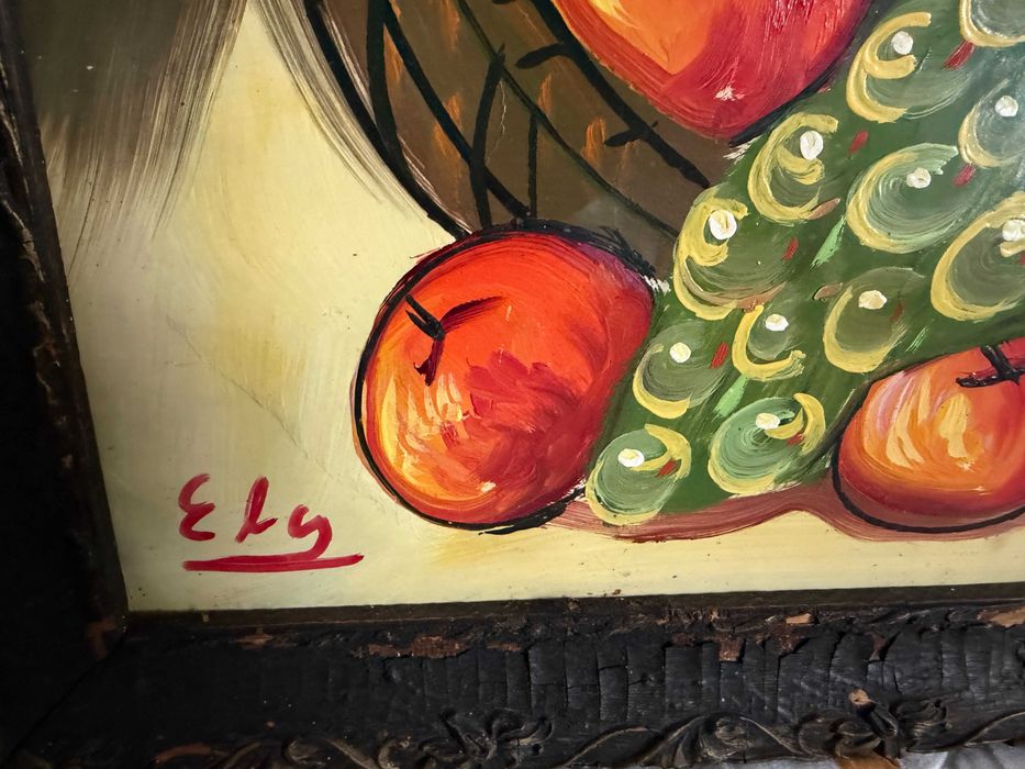 tablou  pictura in ulei tablou vechi pictura dim 42x57cm pictura veche